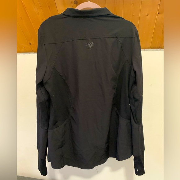 HeartSoul Zip Front Scrub Jacket size L - Picture 2 of 7